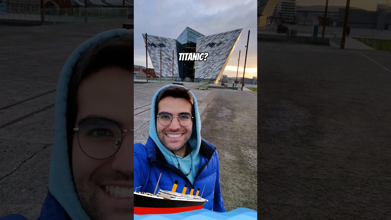 El museo del Titanic en Belfast, Irlanda del Norte 🚢