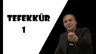 Tefekkür Nedir? 1 - Prof. Dr. Şener Dilek