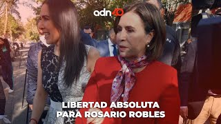 🚨 ¡Última hora! Juez da libertad absoluta a Rosario Robles