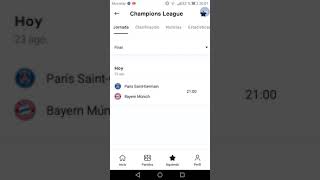 Las alineaciones del PSG y BAYERN MUNCHEN