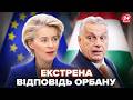 ⚡Терміново! Слухайте, що УРСУЛА відповіла Орбану! Негайна ЗАЯВА ЄС по Україні. Світ НА ВУХАХ