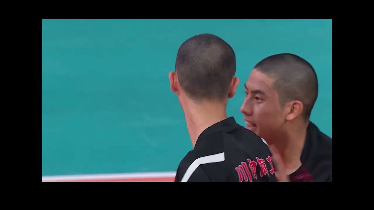 川内商工vs近江　2回戦　第1セット 第78回全日本バレーボール高等学校選手権大会