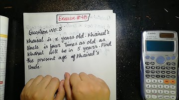 Mathematics Book 1 (D1) |  7th Edition | Exercise # 4B | Q # 3 to 5 | Ifra Syed | in Urdu\Hindi