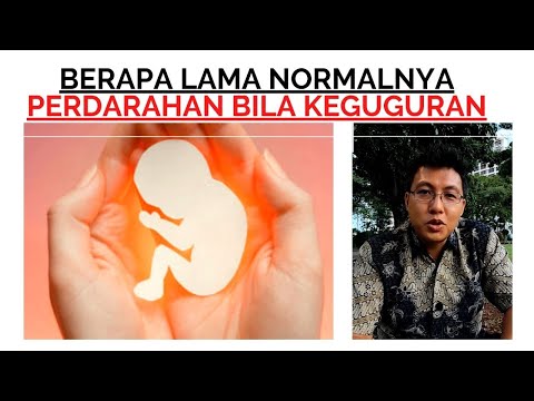 Video: Berapa lama anda berdarah dengan keguguran yang terancam?