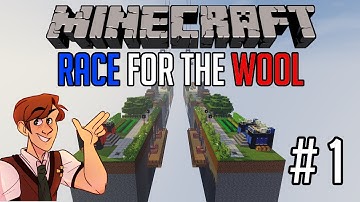 [Minecraft] Race for the Wool - Episode 1 - THE RACE BEGINS