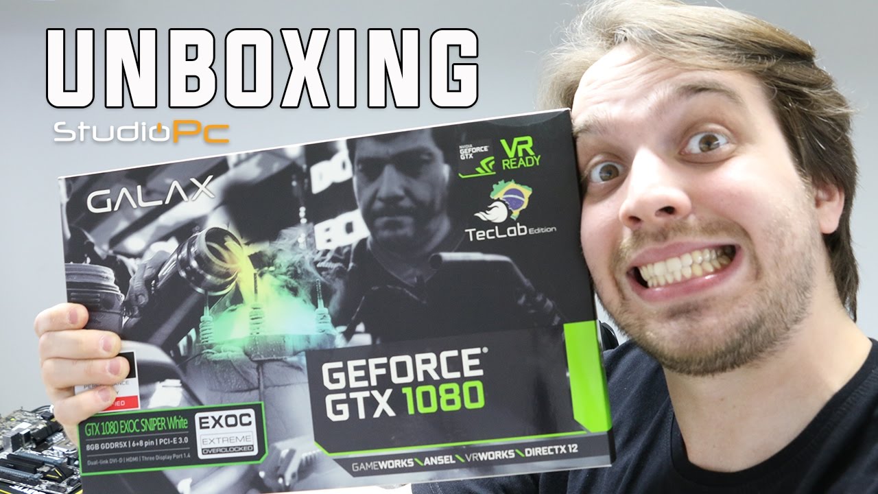 GEFORCE GTX 1080 8GB EXOC WHITE | UNBOXING - YouTube