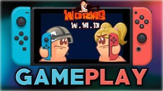 Worms W.M.D | First 15 Minutes | Nintendo Switch