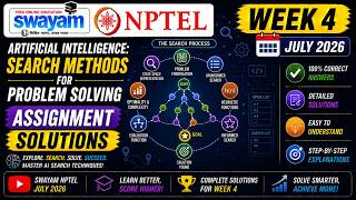 Artificial Intelligence:Search Methods for Problem Solving Week 4 Assignment Answers 2026 NPTEL July