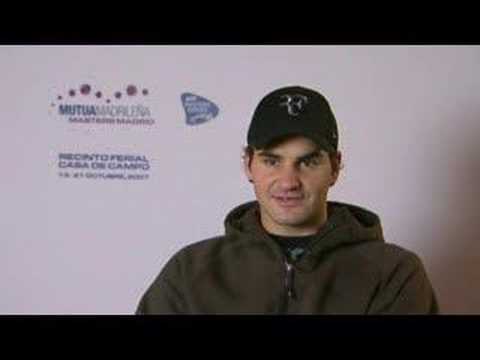 Rog interview after losing to Nalbandian in Madrid...