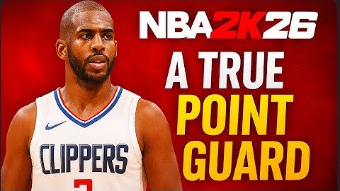 NBA2k26: New Rebirth Chris Paul Build Aka A True Point God 