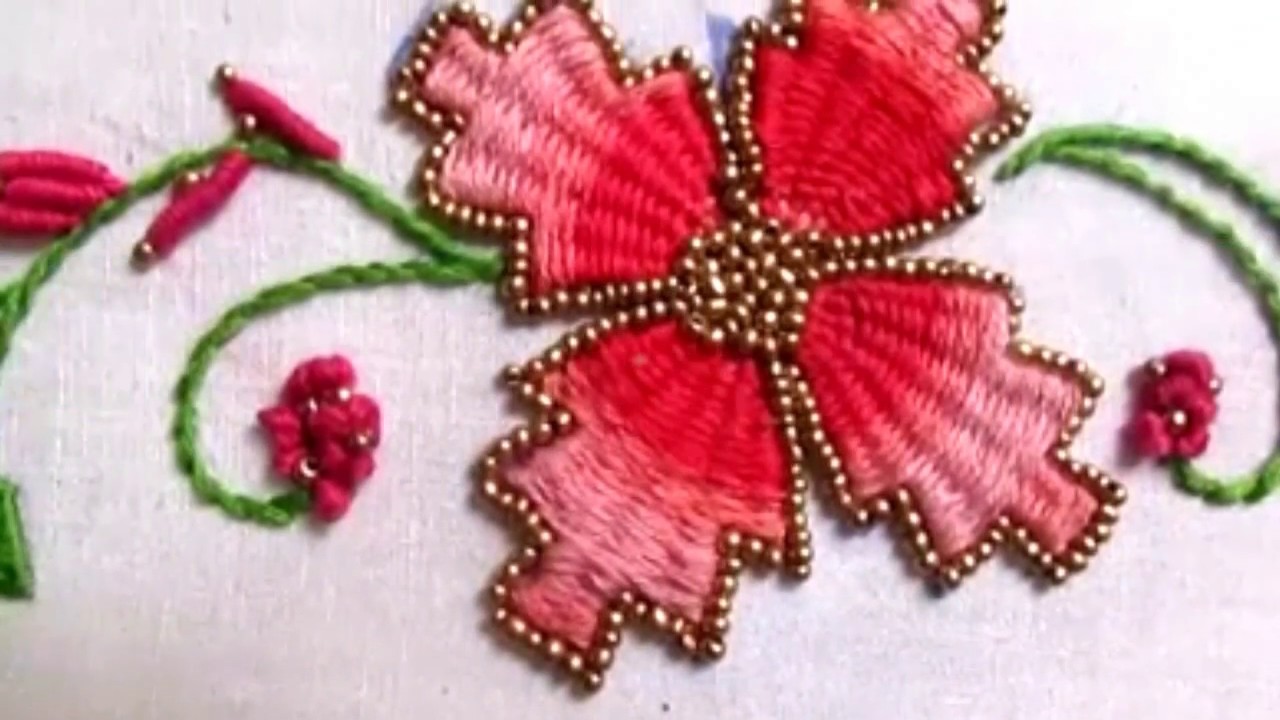 Hand Embroidery Kadai Kamal Stitch YouTube