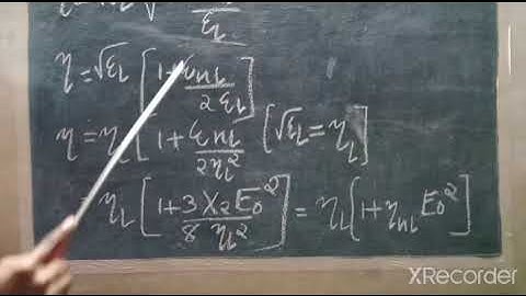 Self focusing of light