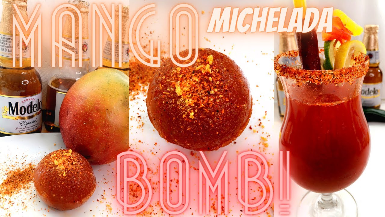 How To Make A Frozen Mango Michelada Bomb | Mango Michebomb | Tiktok Viral Bombas De Michelada Mango