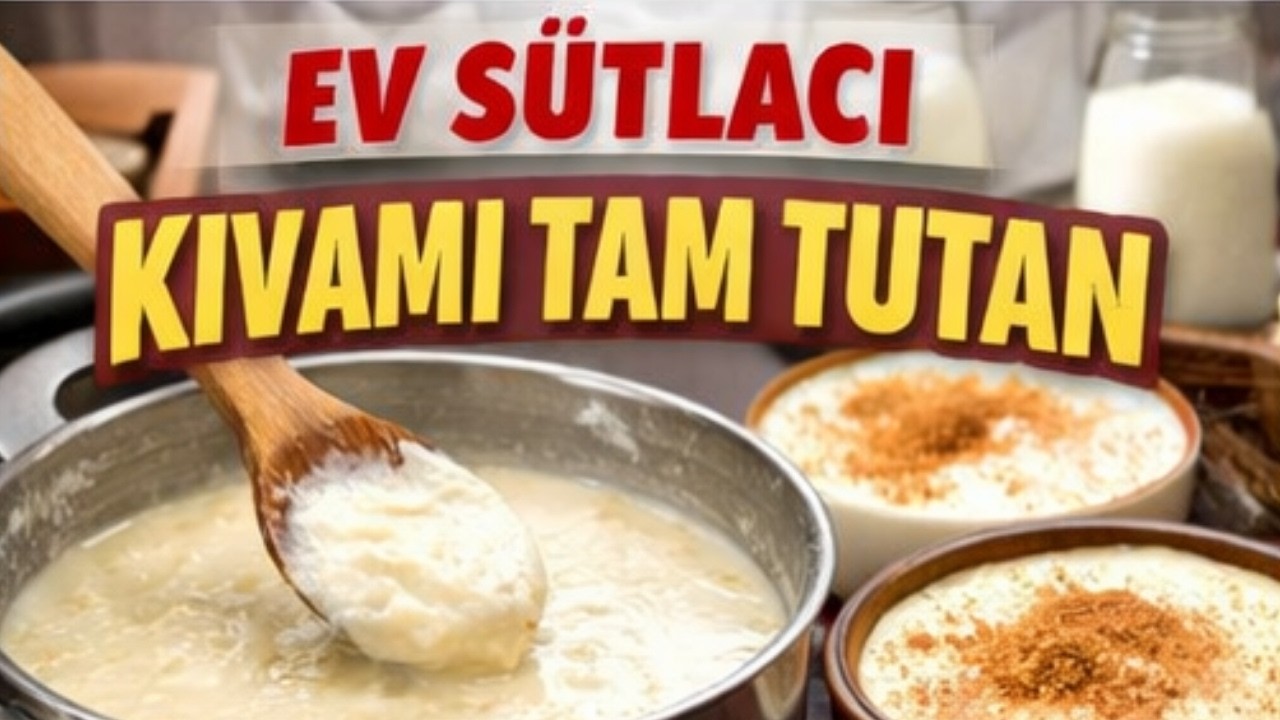 Tam Ölçülü Ev Sütlacı Tarifi | Fırınsız Kıvamı Tam Tutan Sütlaç