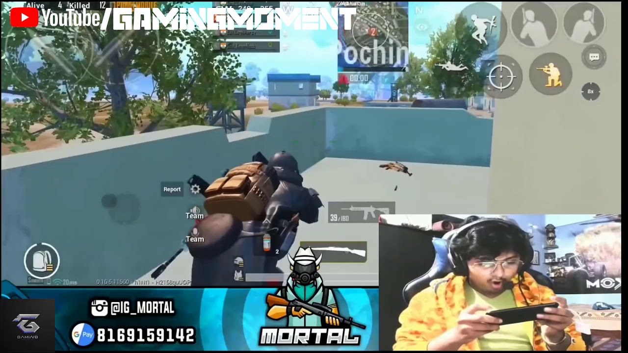 MORTAL OP GRENADE ENDING || MORTAL SOLO vs SQUAD || GAMING MOMENT