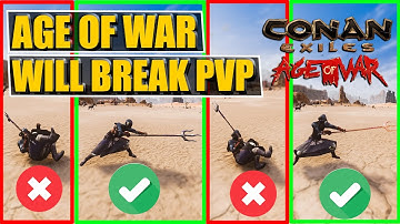 Infinite Roll & Hit Build In Age Of War-Rolling Trust Perk Will Break The Game:Conan Exiles Chapter3