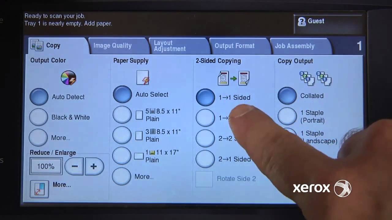Xerox Duplex & Simplex, QDoxs - YouTube