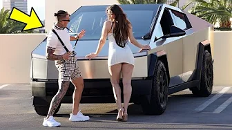 NERD DELETES GOLD DIGGER WITH TESLA CYBERTRUCK