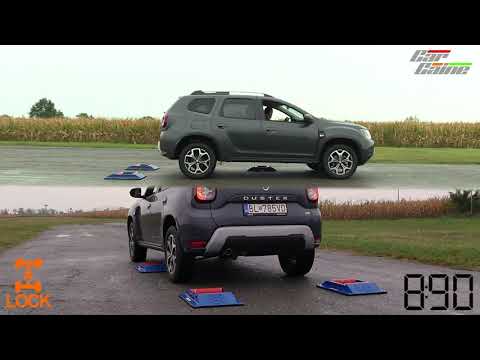 Dacia Duster 2 gen. 4x4 test on rollers- CarCaine