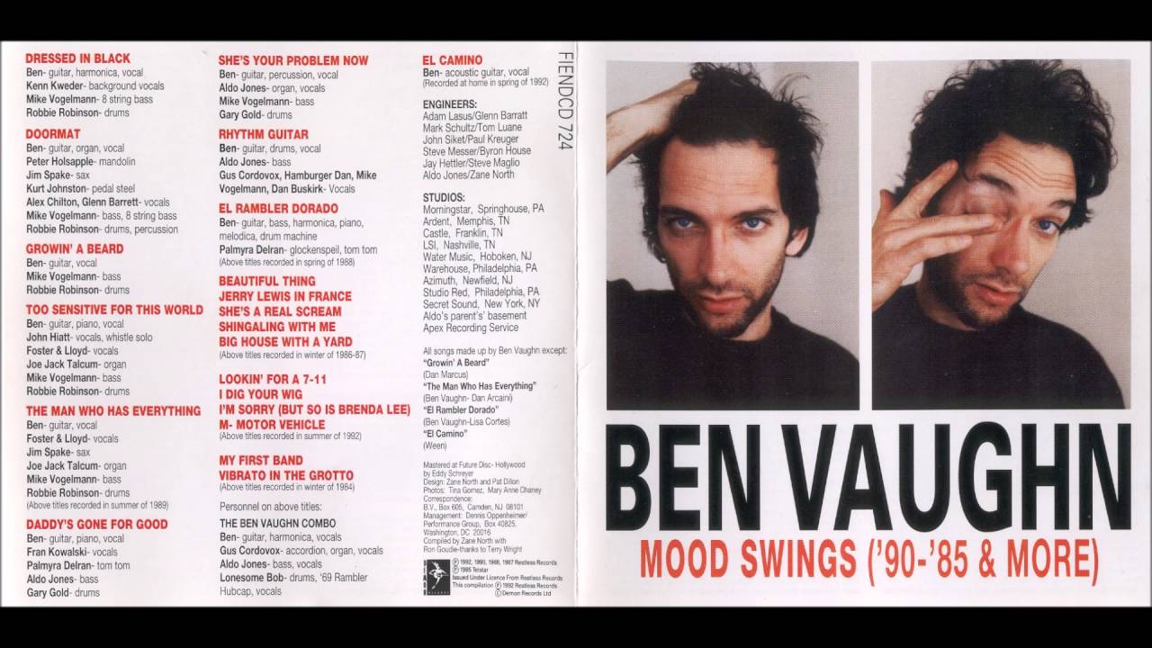 Ben Vaughn I'm Sorry (But So Is Brenda Lee)