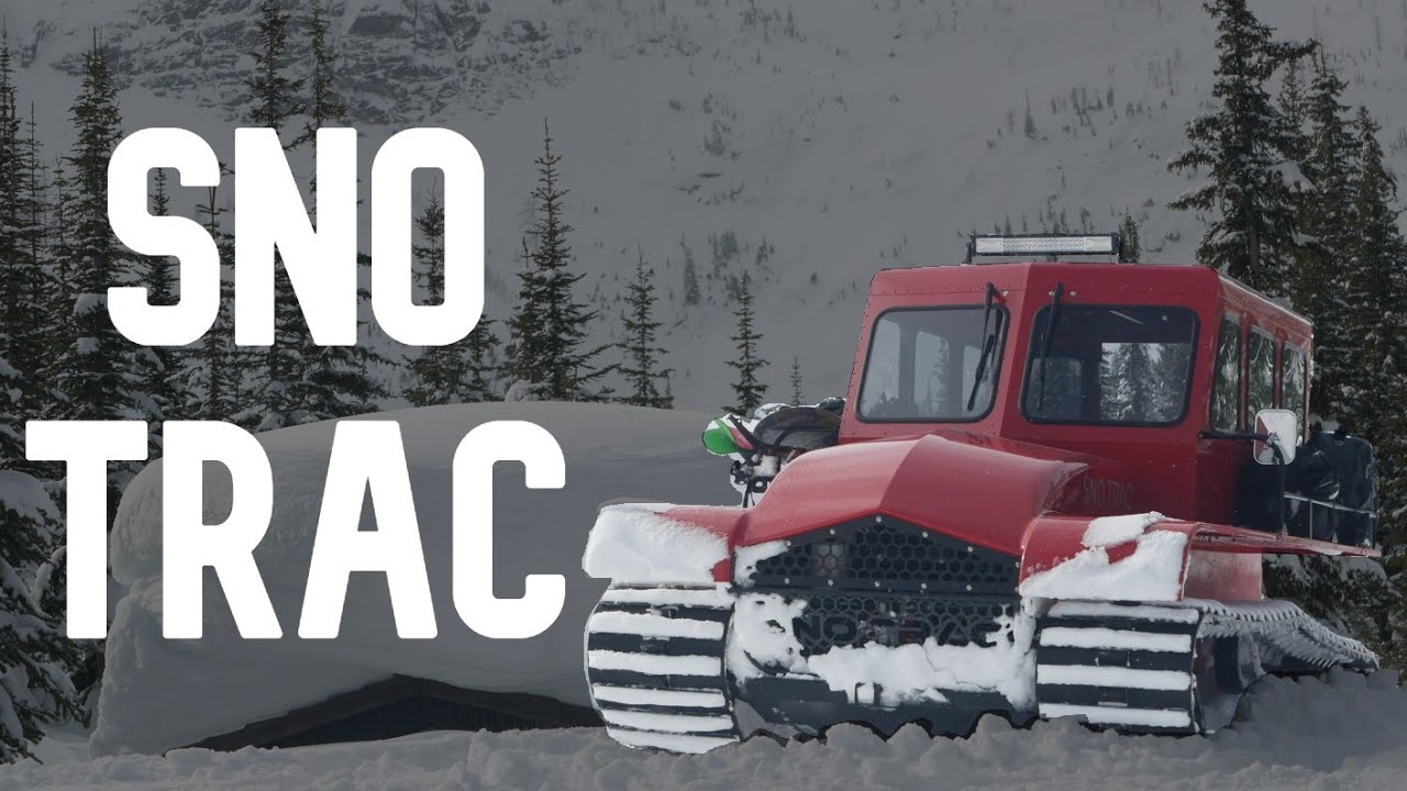 Sno Trac - an American Made and Cost Effective Snowcat - YouTube