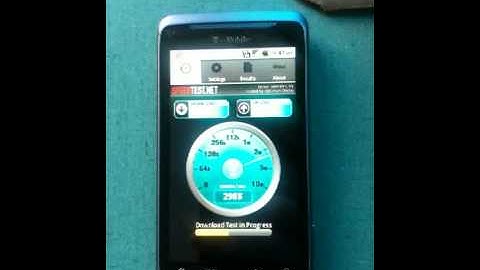 T-Mobile G2 HSPA+ Speed Test.MOV