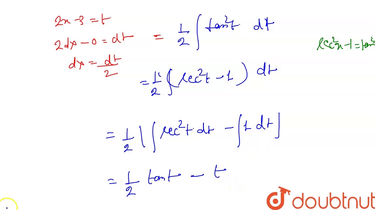 tan 2 2x 3 Integrate The Functions tan 2 2x tan-2-2x-3-integrate-the-functions-tan-2-2x