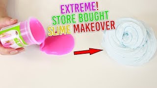 EXTREME STORE BOUGHT SLIME MAKEOVER ~ making store bought slimes pretty! Slimeatory #469