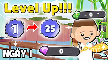 BEDY THỬ THÁCH LÊN CẤP 25 TRONG 30 NGÀY Ở NICK MỚI