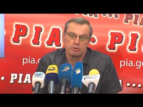 პაატა ჯიბლაძის პრესკონფერენცია
