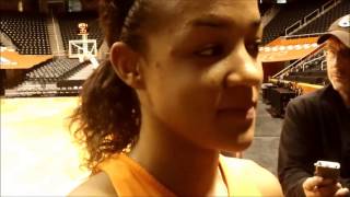 Lady Vol Freshman Andraya Carter