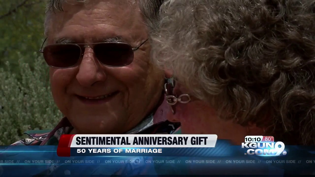 Tucson husband surprises wife with sentimental 50th anniversary gift