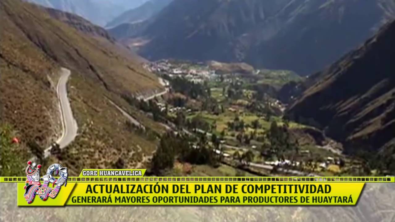 ACTUALIZACIÓN DEL PLAN DE COMPETITIVIDAD GENERARÁ MAYORES OPORTUNIDADES PARA PRODUCTORES DE HUAYTARÁ regional pokemon