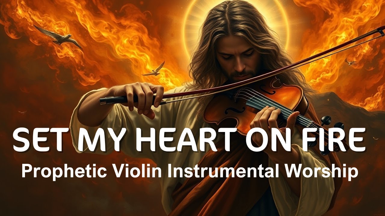 Prophetic Violin Instrumental Worship | SET MY HEART ON FIRE ...