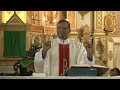 7th novena of st alex church calangute  only readings and sermon