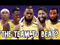 Here's WHY the Los Angeles Lakers are the TEAM TO BEAT in the Western Conference! Healthy LBJ+AD?