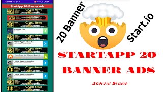 Auto 20 StartApp Ads Banner Impressions App | Android Studio application, self impression | Fx Ripon