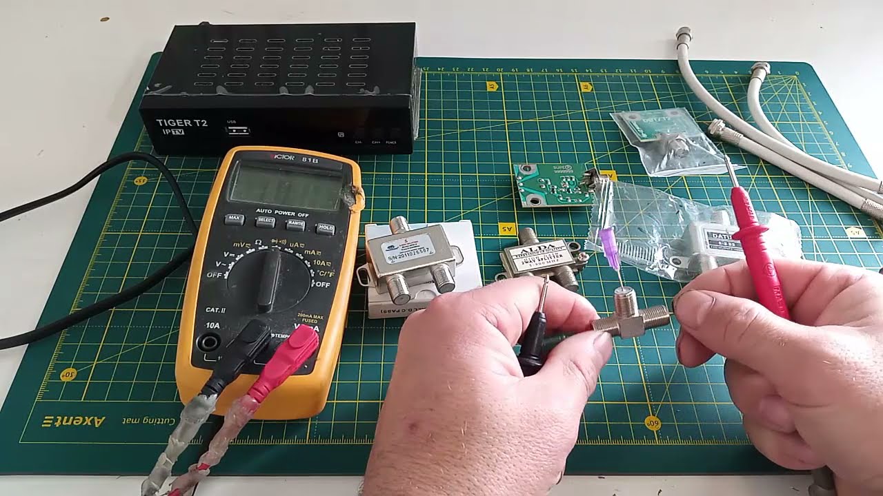 Как подключить Т2 антенну с усилителем к двум и более Тюнерам и ...