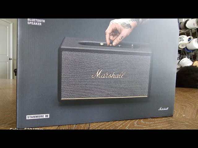 Stanmore III - ‎Marshall - ‎Noir - Enceinte ‎Sans fil Bluetooth