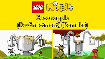 Lego Mixels - Coconapple Re-Enactment (Remake) (4,000 Subscribes)
