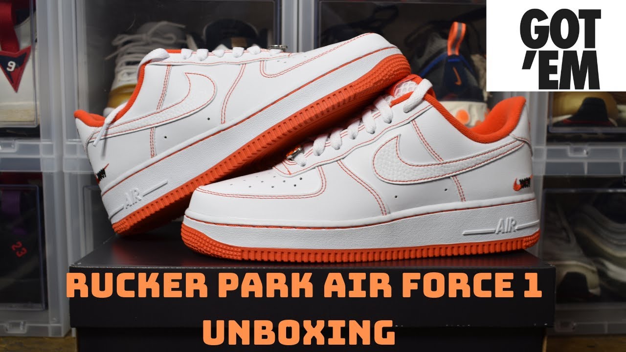 RUCKER PARK AIR FORCE 1 UNBOXING - YouTube