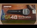 Купил микрофон Shure | Распаковка Микрофон Shure PGA48 XLR SH 2262