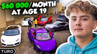 This 19 Year Old Runs An Exoctic Turo Car Rental Business