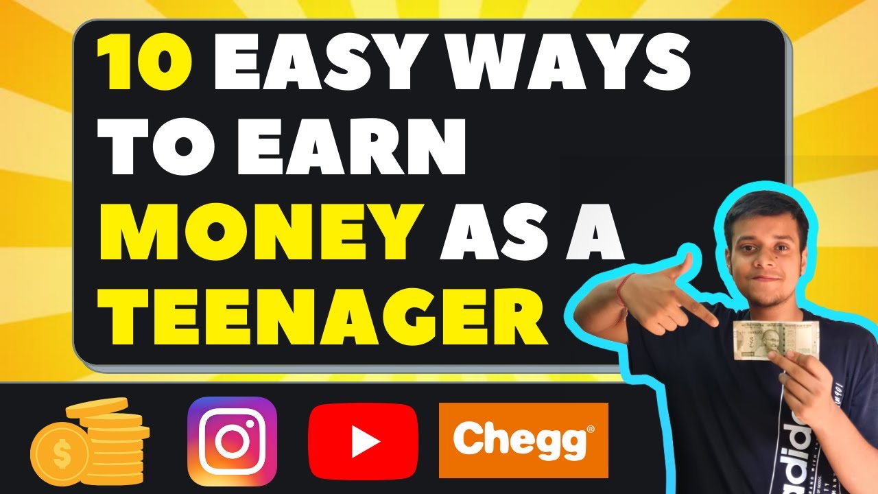 10 WAYS HOW TO EARN POCKET MONEY AS A TEENAGER EARN MONEY ONLINE AS