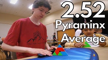 2.52 Official Pyraminx Average! (2.3 Fail) | DFW Cubing Spring 2022