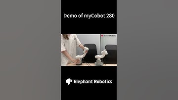 myCobot 280 | How do #robots move in sync? Find out with this 6 DOF #cobot #robotics #education
