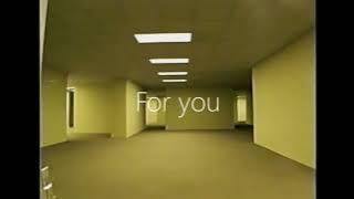 Julia brown Blood Lyrics video   Backrooms Backround