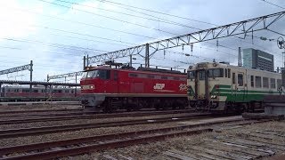 2020.02.02 貨物列車（4075列車）秋田駅発車