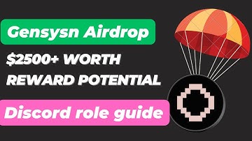 Gensyn airdrop 🪂 | discord role guide | english