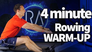 4 Minute Rowing Warmup - Get Ready to Row Safely | RowAlong